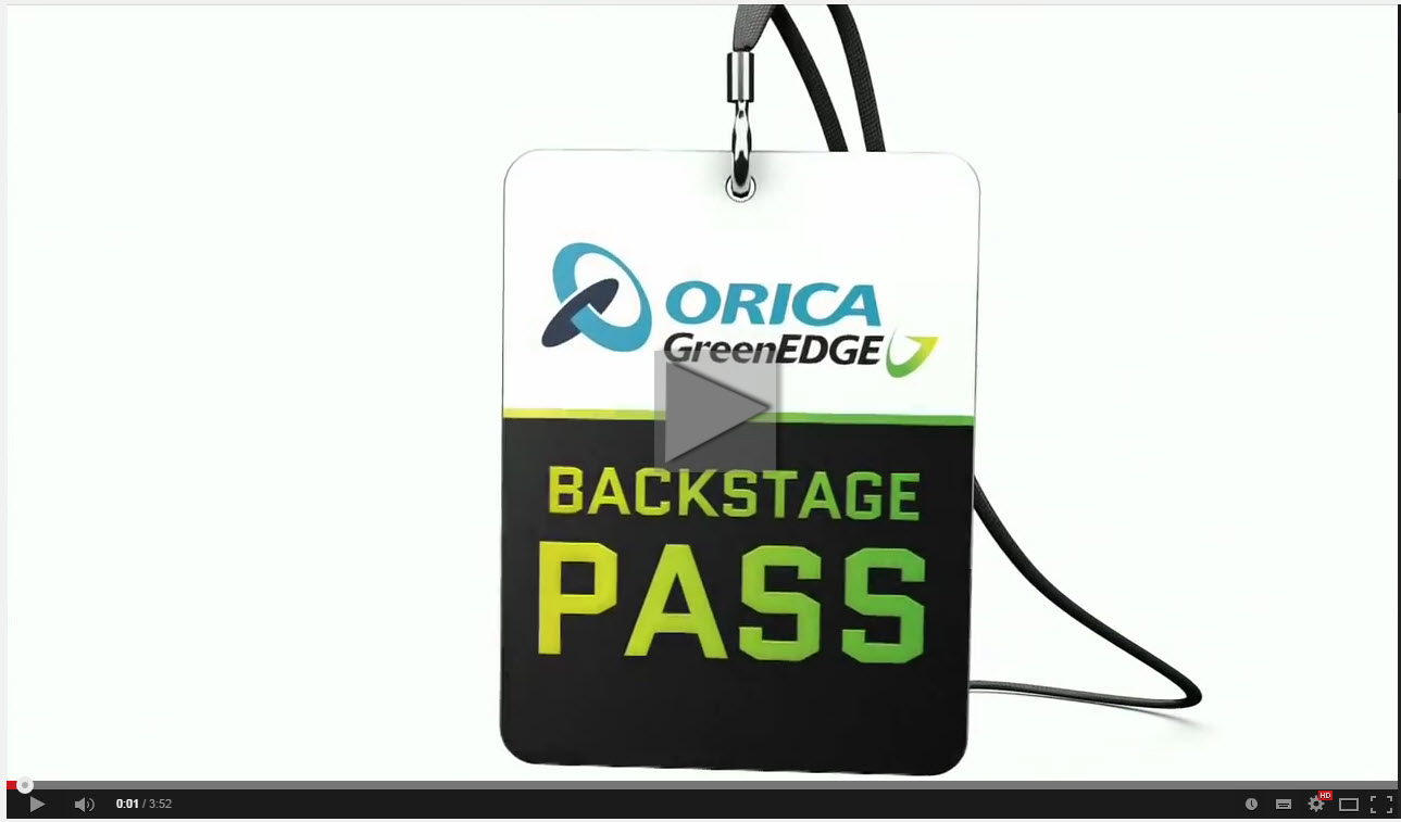Orica Green Edge SKCC Super Crit Backstage 2014